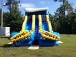 19' Dual Lane Wipe Out Water Slide Rental - Phoenix, Scottsdale, Tempe, AZ