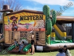 Western village 20 x 20 Bounce House Rental Phoenix Arizona